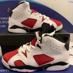 Air Jordan 6 Retro Carmine (2021) Kids 3y